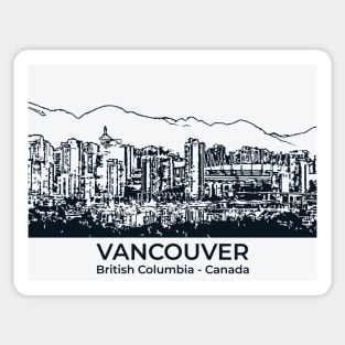 Vancouver - British Columbia Sticker